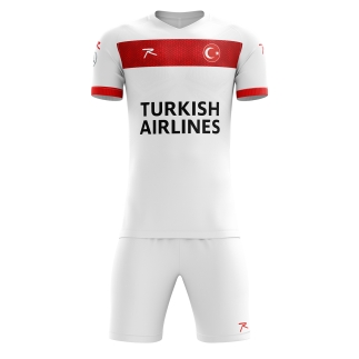 Türkiye National Handball Jersey Set 2022-23 White 